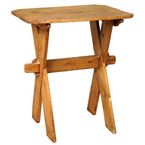 A Scandinavian Country Pine Sawbuck