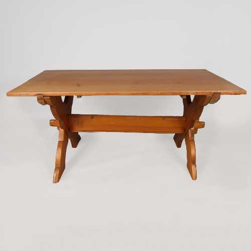 A Scandinavian Country Pine Sawbuck