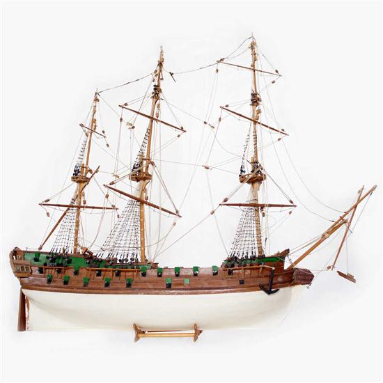 A Scandinavian Painted Wooden