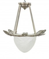A SCHNEIDER BRONZE AND FROSTED