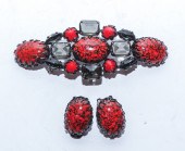 A SCHREINER NY DEMI-PARURE-BRO