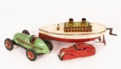 A Schuco wind-up racing car, '