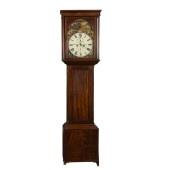 A SCOTTISH MAHOGANY CASED LONG