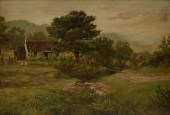 A SCOTTISH SCHOOL PAINTING, "P