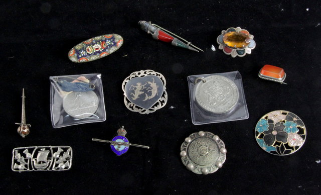 A Scottish silver brooch circa 1960