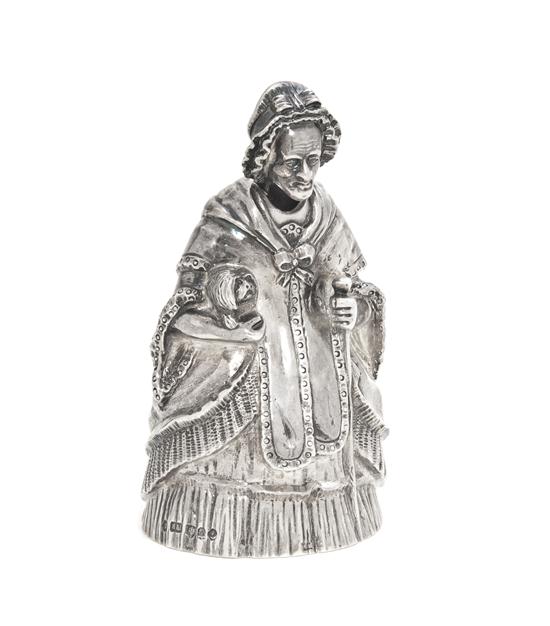 A Scottish Silver Figural Table