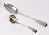 A Scottish silver oar pattern