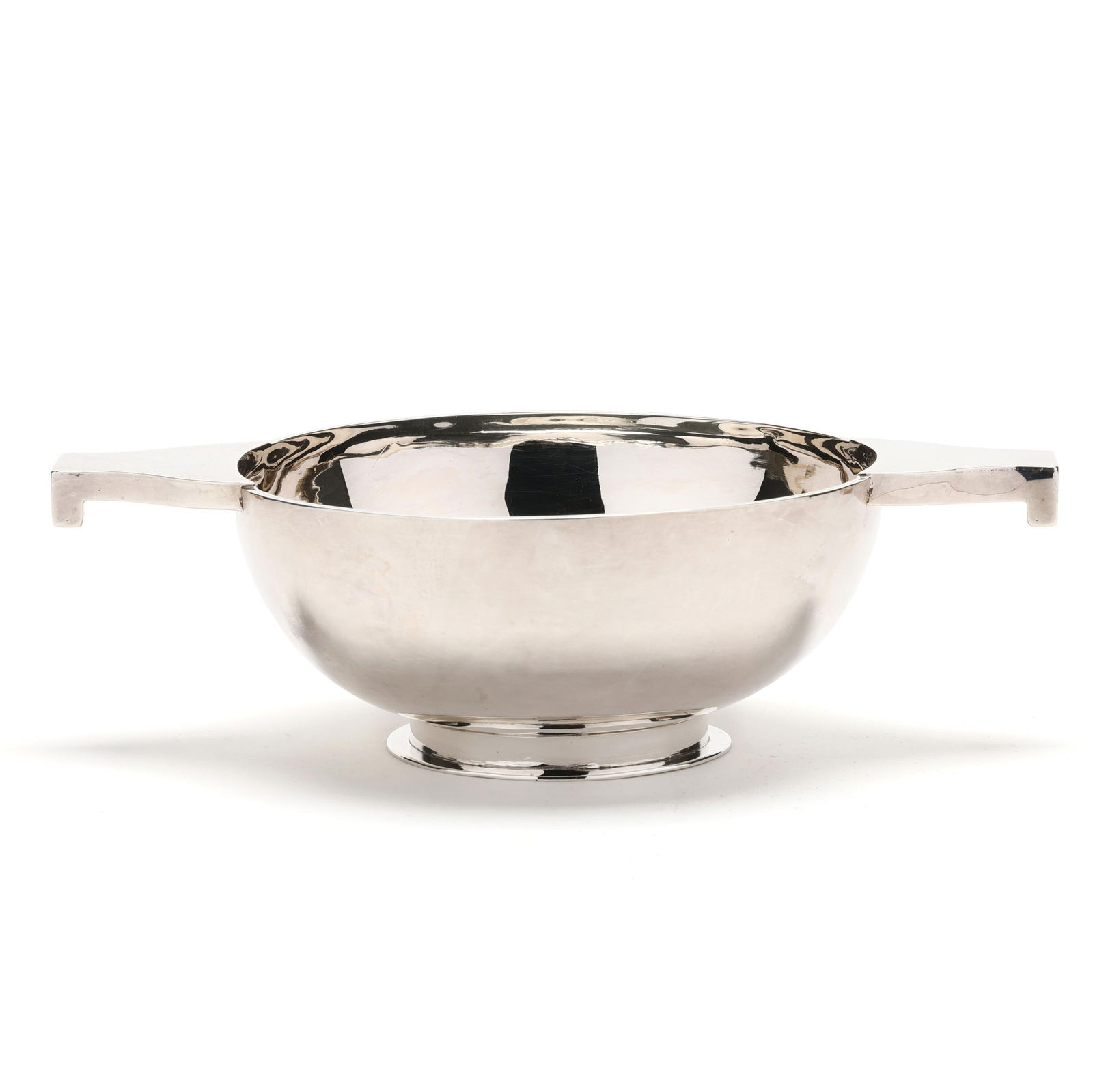 A SCOTTISH VICTORIAN SILVER QUAICHA