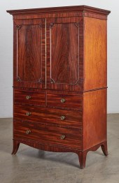 A SCOTTISH WILLIAM IV MAHOGANY