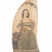 A Scrimshaw Tooth with Polychr