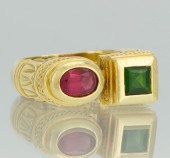 A SeidenGang 18k Gold and Gems