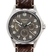 A SEIKO STAINLESS STEEL WRISTW