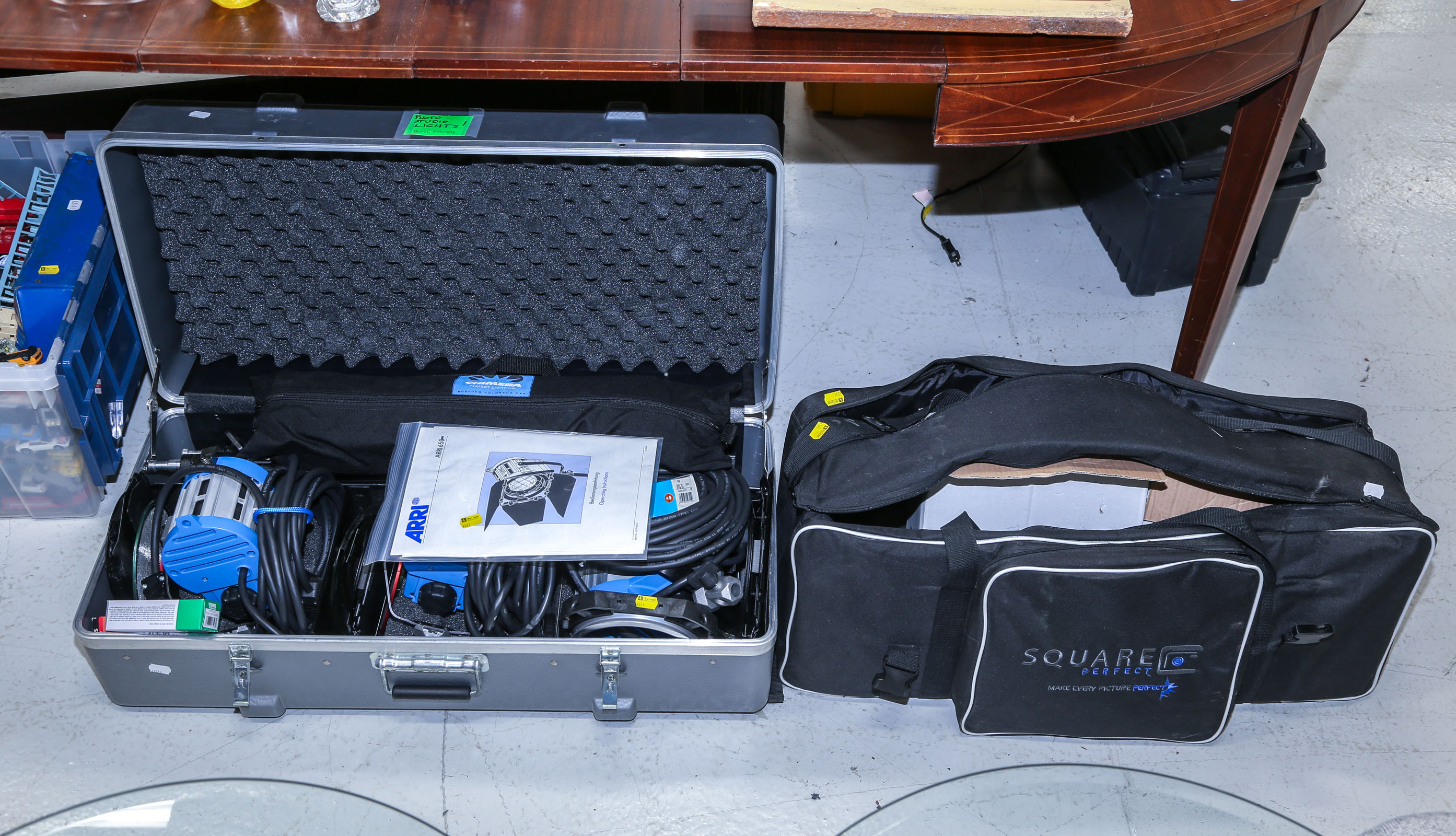 A SELECTION OF CAMERA EQUIPMENT