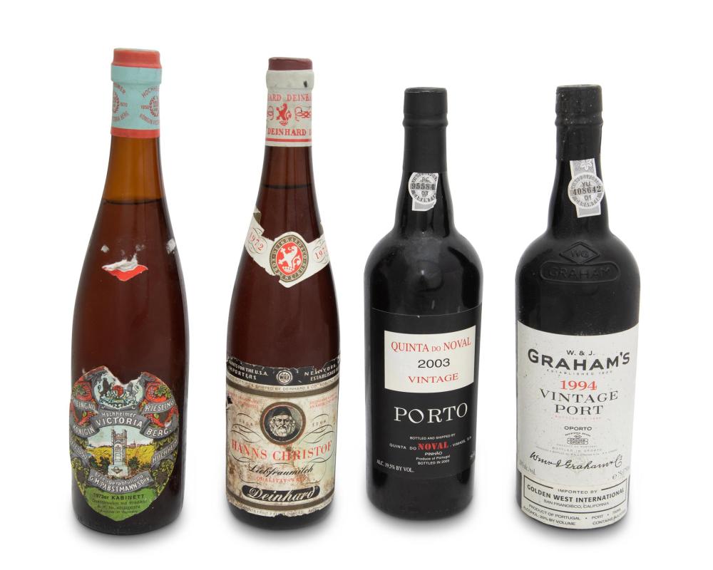 A SELECTION OF DESSERT WINE (9)A