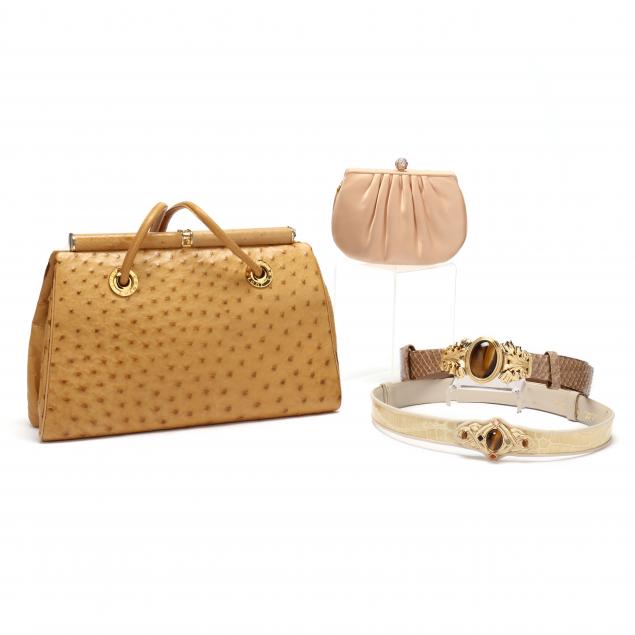 A SELECTION OF FASHION ACCESSORIES,