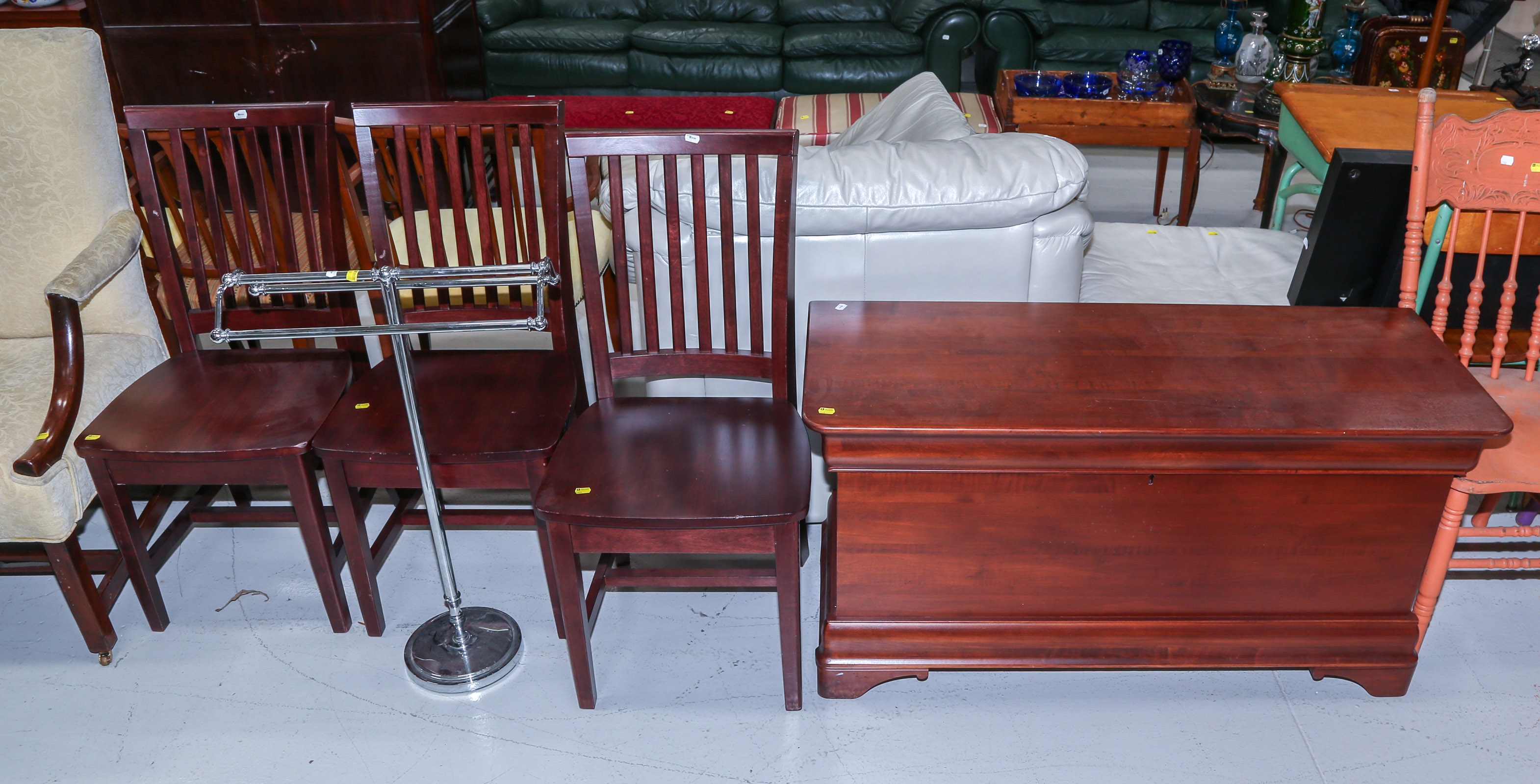 A SELECTION OF FURNITURE