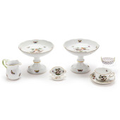 A SELECTION OF HEREND  ROTHSCH