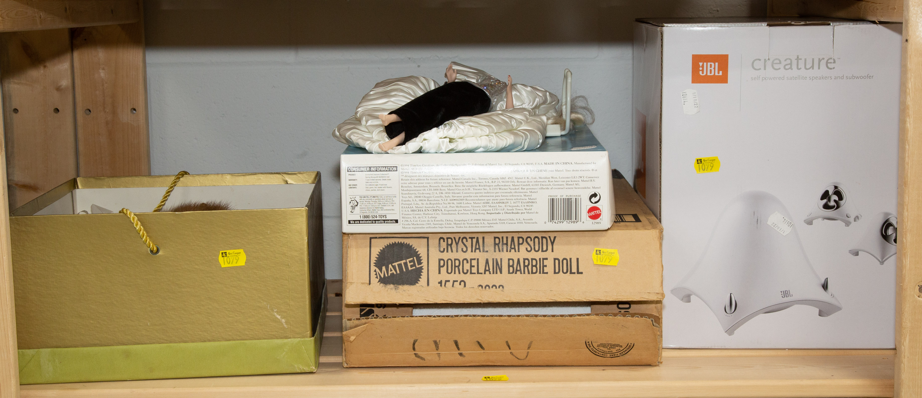 A SELECTION OF ITEMS Two Barbie
