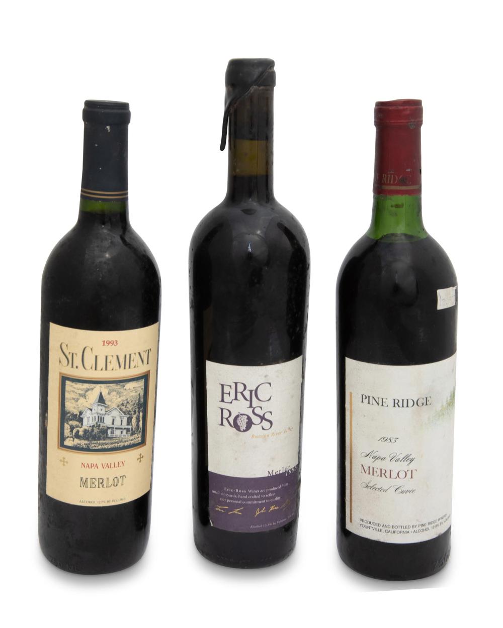 A SELECTION OF MERLOT (10)A