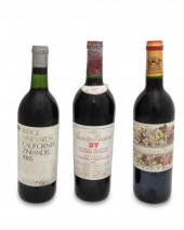 A SELECTION OF RED WINE (11)A