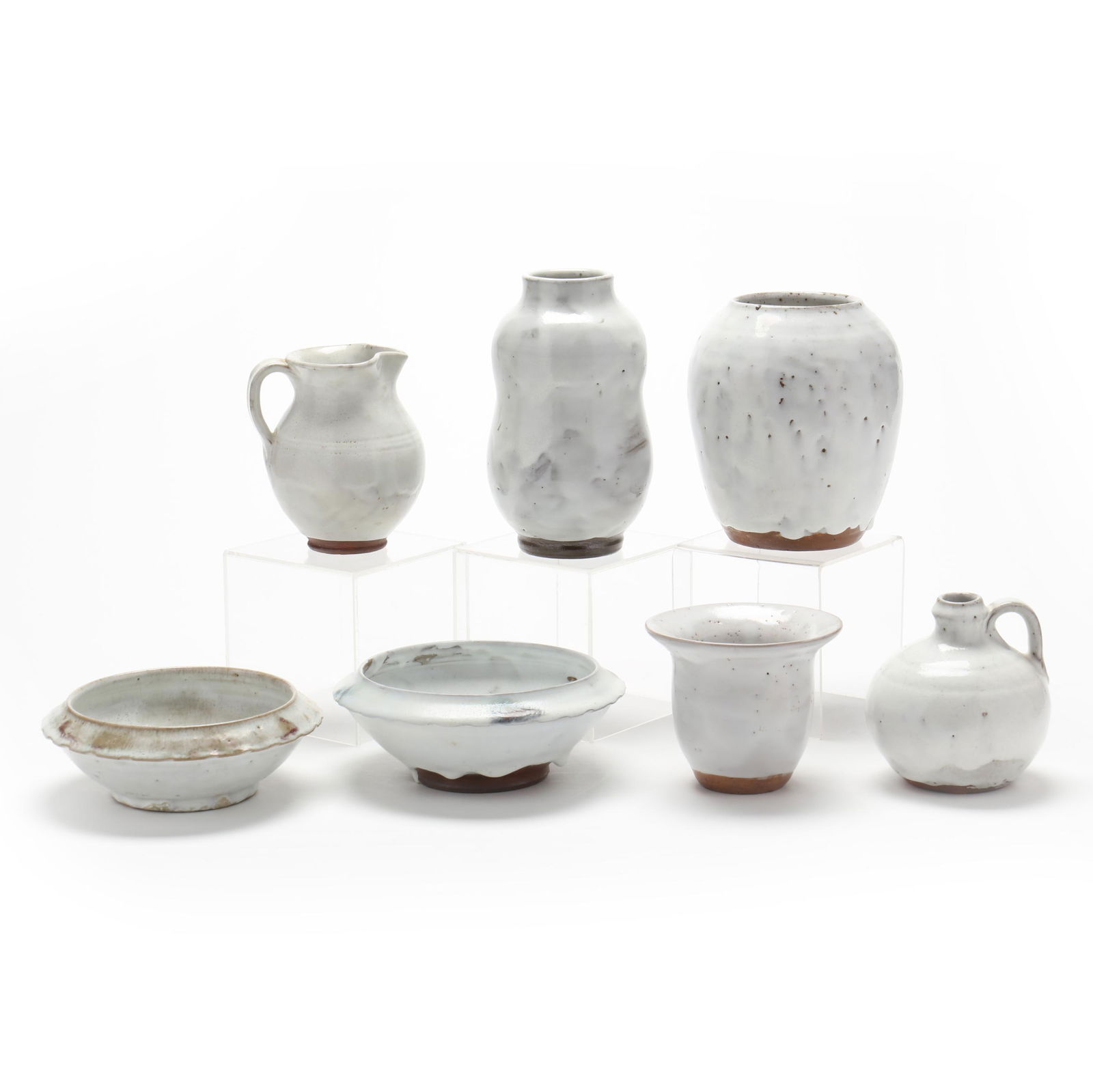 A SELECTION OF SEVEN JUGTOWN