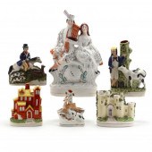A SELECTION OF STAFFORDSHIRE T