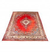 A SEMI ANTIQUE PERSIAN KASHAN