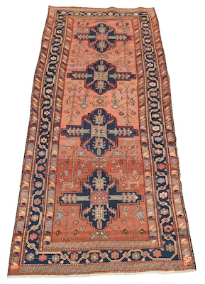 A Serapi Runner Handsome wool on