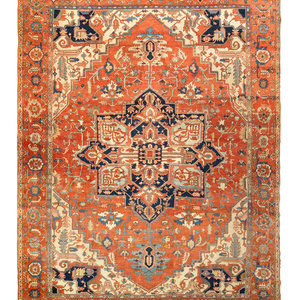 A Serapi Wool Rug Early 20th
