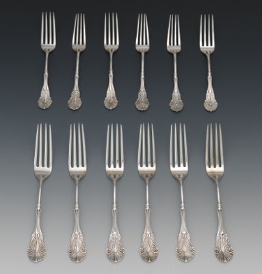 A Set of 12 George W. Shiebler &