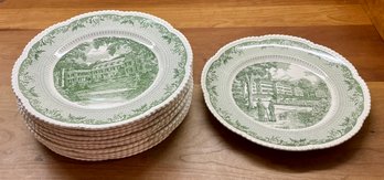 A set of 12 Royal Cauldon Dartmouth