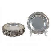 A (SET OF 12) SHREVE STERLING
