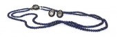 A Set of 18 Karat White Gold S