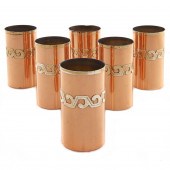 A (SET OF 6) MEXICAN VICTORIA