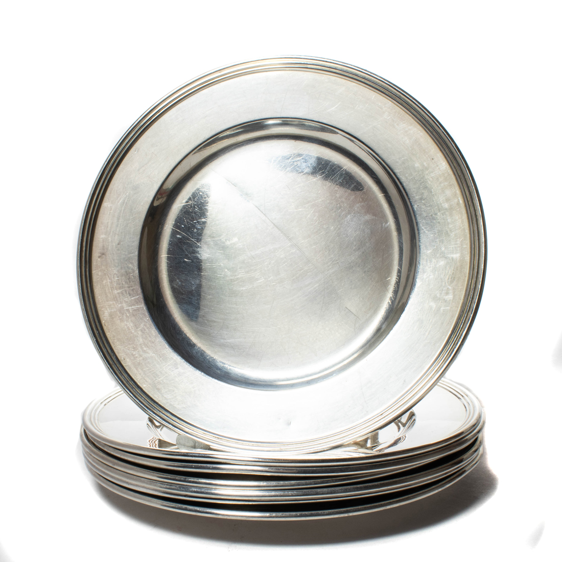 A (SET OF 7) INTERNATIONAL STERLING
