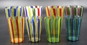 A SET OF 8 GLASSES GIO PONTI F
