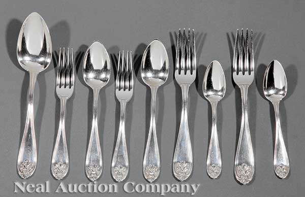 A Set of American Coin Silver