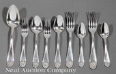 A Set of American Coin Silver