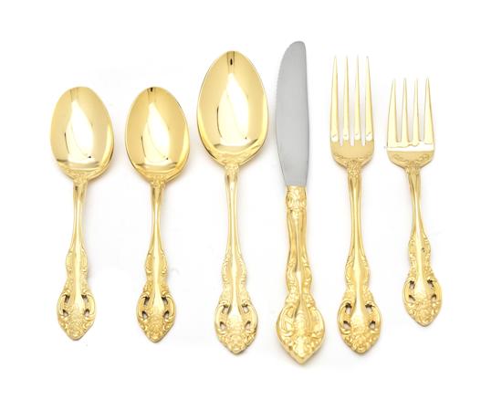 *A Set of American Gilt Wash