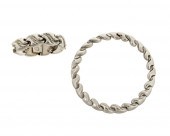 A SET OF ANTONIO PINEDA SILVER