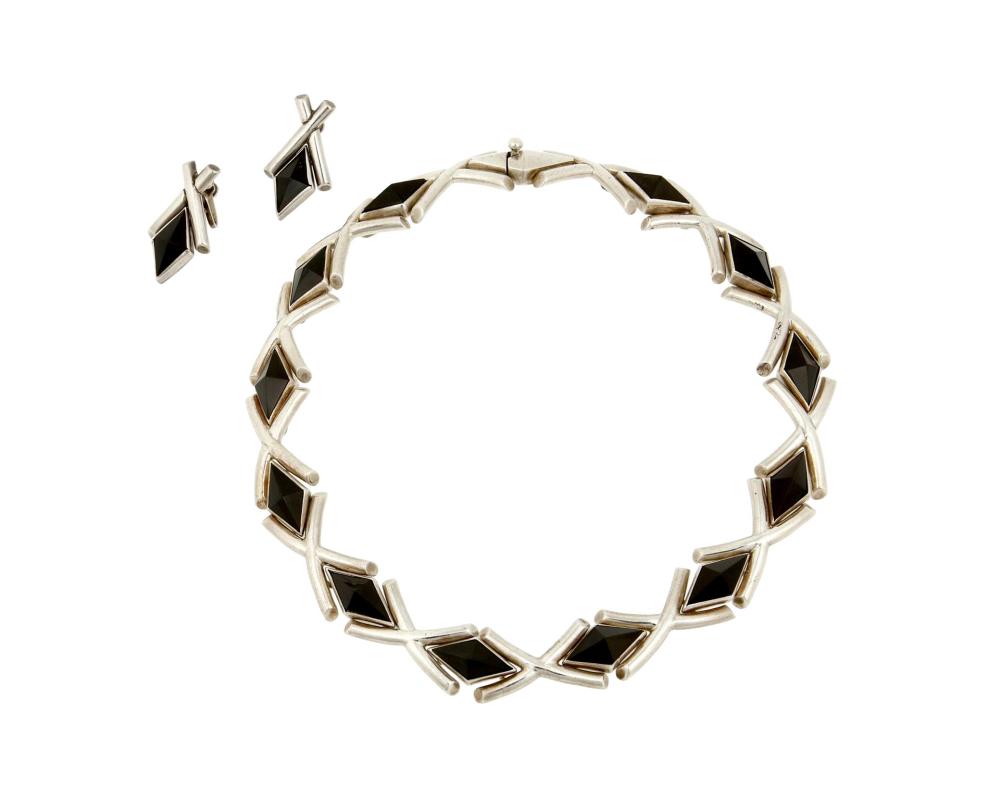 A SET OF ANTONIO PINEDA STERLING