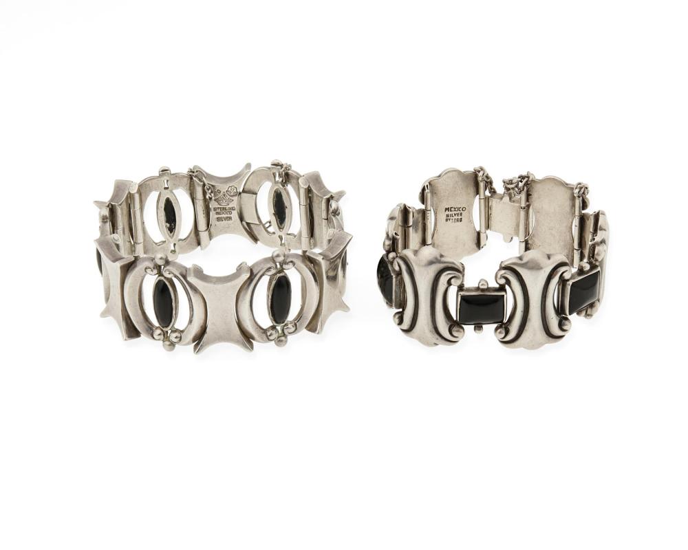 A SET OF ANTONIO PINEDA SILVER