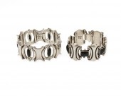 A SET OF ANTONIO PINEDA SILVER