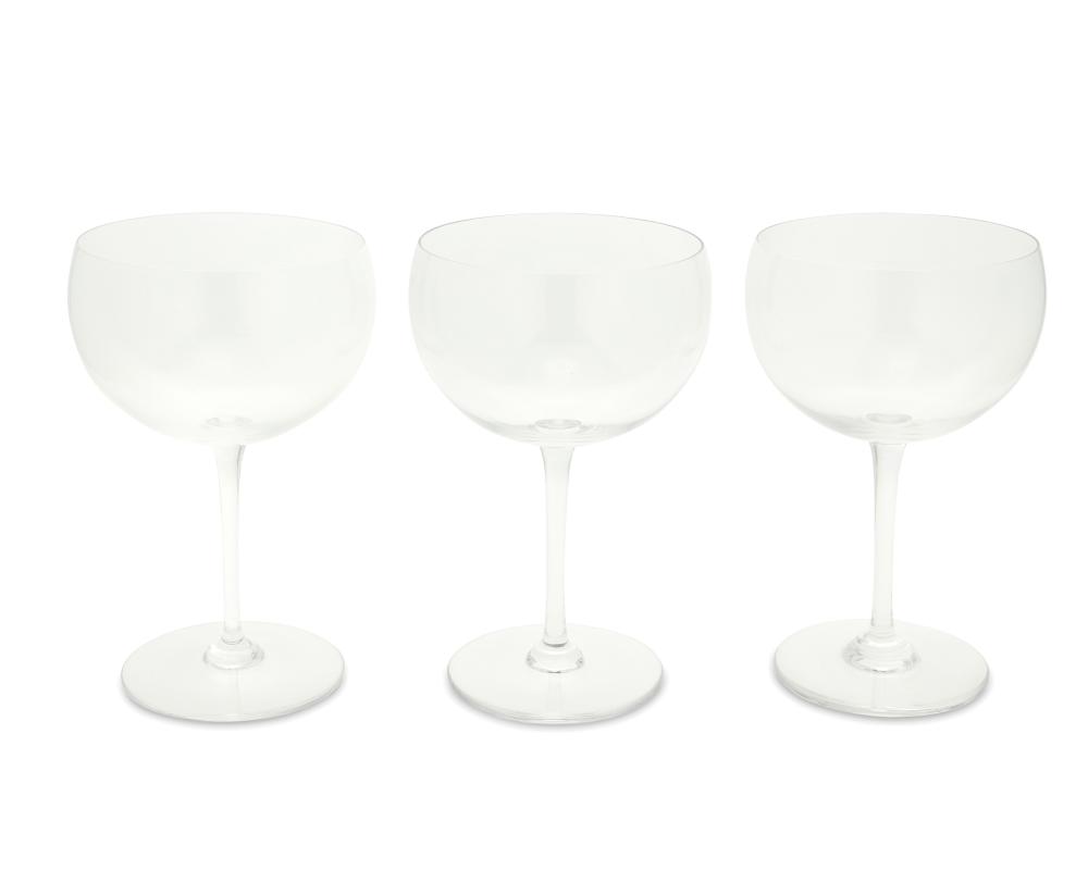 A SET OF BACCARAT CRYSTAL WINE