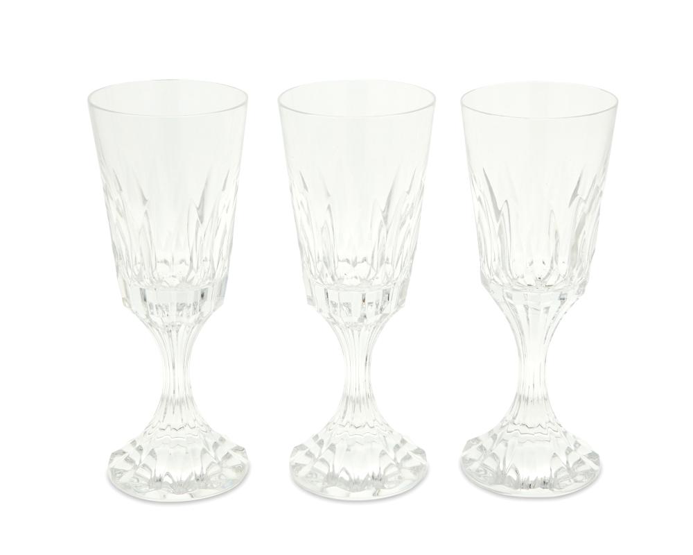 A SET OF BACCARAT "D'ASSAS" CRYSTAL
