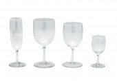 A SET OF BACCARAT "NANCY" CUT
