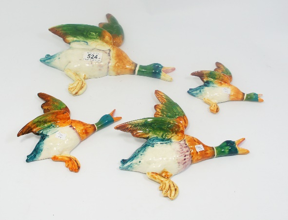 A set of Beswick Mallard Duck