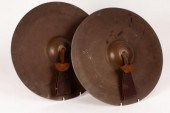 A set of Chinese copper cymbal