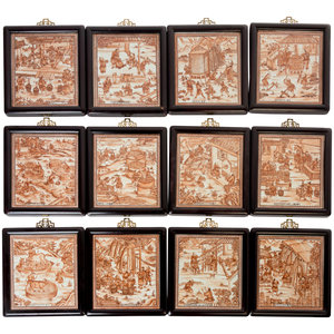 A Set of Chinese Export Porcelain