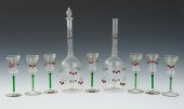 A Set of Delicate Venetian Gla